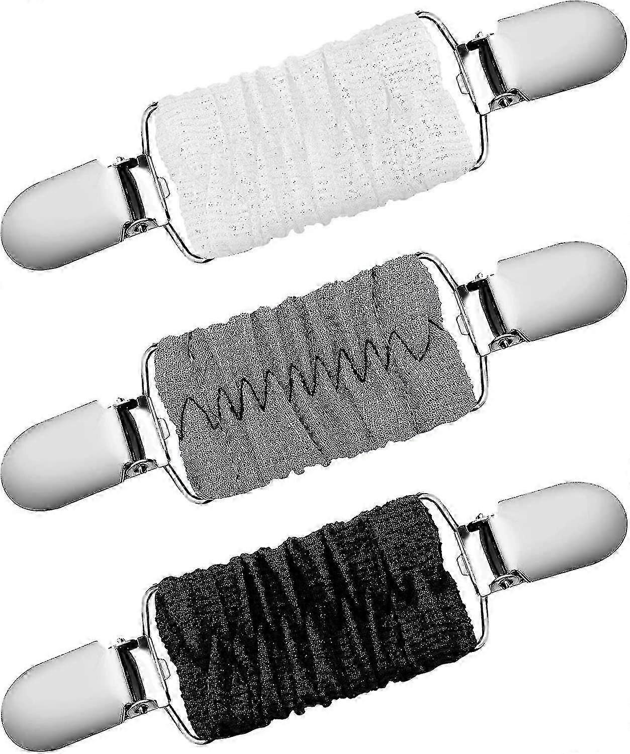 3 قطع صالح اللباس حزام كليب خمر سترة شال كليب الرجعية كارديجان طوق كليب اللباس قميص بروش كليب للنساء فتاة ديكور