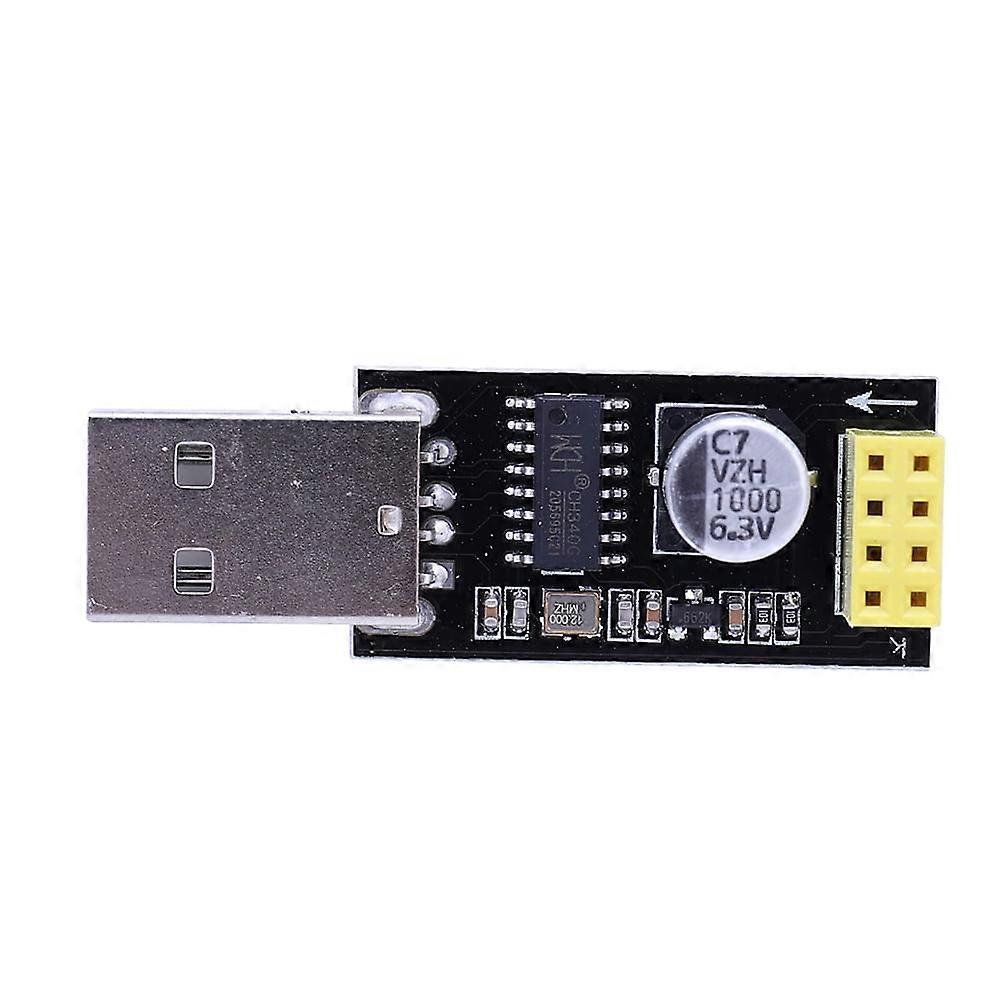 jixopn USB To ESP8266 ESP01 Programmer Adapter CH340 Wireless WiFi Development Board Module 1000uF Solid-state Capacitor