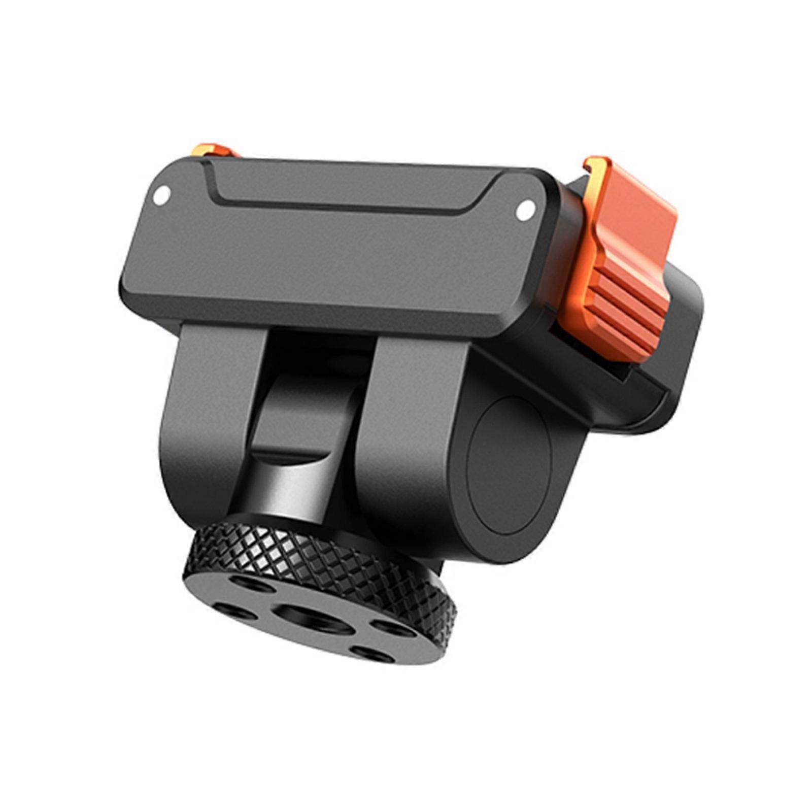 Camera Quick Release Base Magnetic Lock Design for Action 5Pro/4/3 Camera 160°Angle Control Aluminum Alloy Structure Multicolor