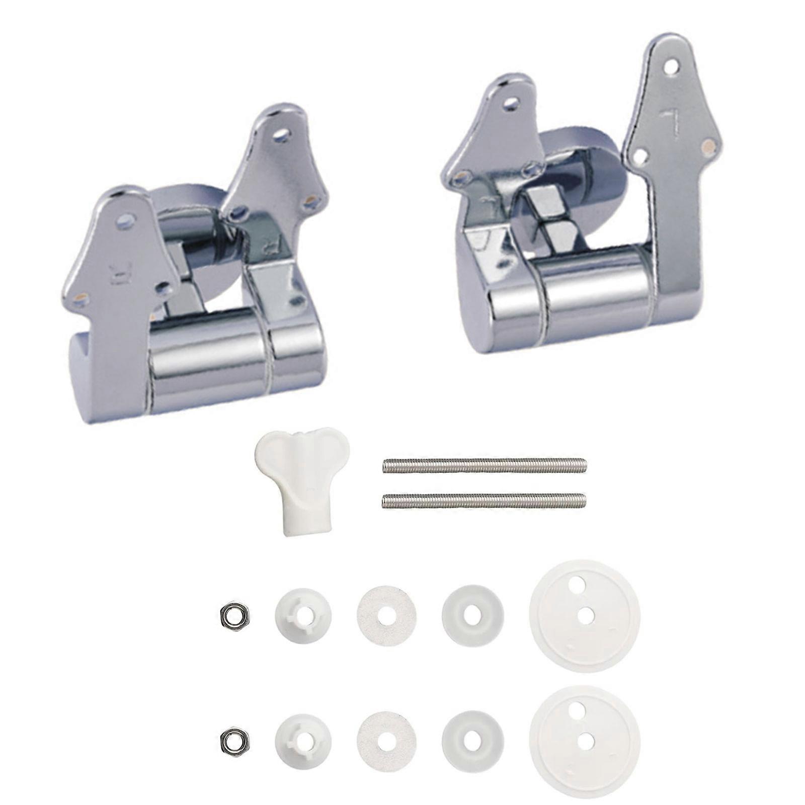 Corrosion Resistant Toilet Lid Center Calm Closing Mechanism Coating Admixture Trilateral Structure Hassle Unpaid Installation Bathroom Rudiments