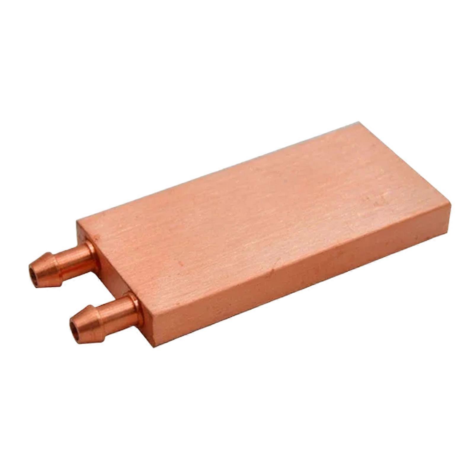 Accuracy Engineered Water Refrigerating Head Aluminum Bronze Hybridize Structure Improved Warm Execution For Computer Hardware Multicolor