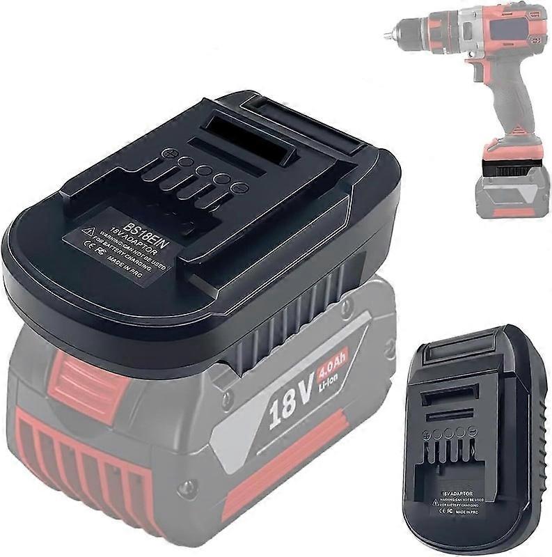 Adapter for Bosch 18V GBA Li-ion Battery Convert to for Einhell 18V Power Tools