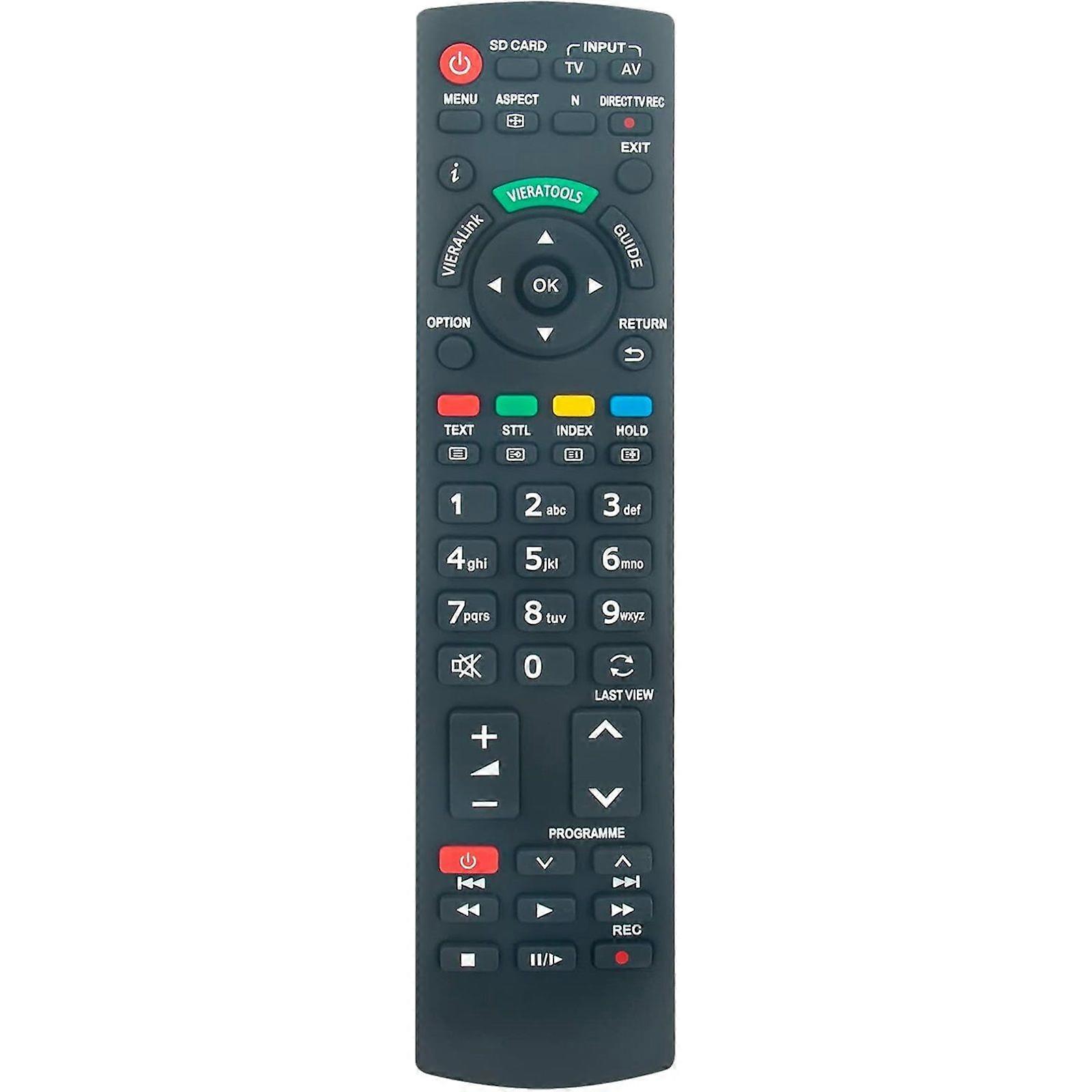 N2QAYB000487 N2QAYB000239 Replacement Remote Control fit for Panasonic TV TX-L42U2E TX-L42U2L TX-L42U3B TX-L42U3E