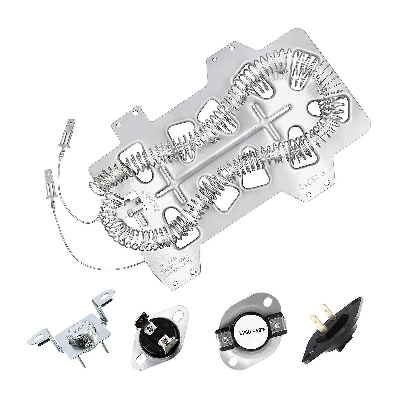 Universal Dryer Heating Element Dryer Temperature Control Thermostat Metal Texure for Efficient Temperature Control Multicolor