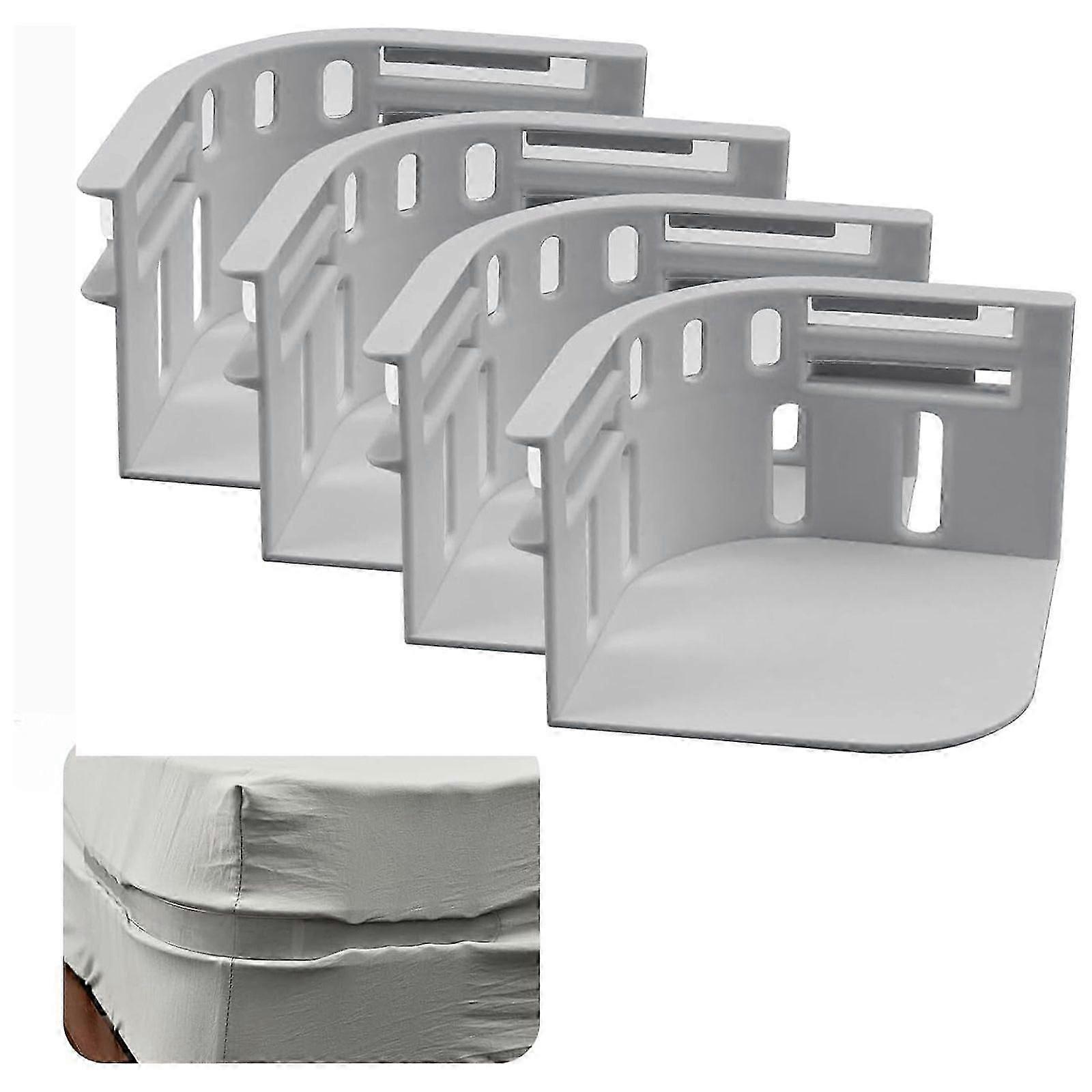 4PCS DIY Bed Sheet Clips Adjustable Bedsheet Grippers Fixed Quilt Fixing Tool