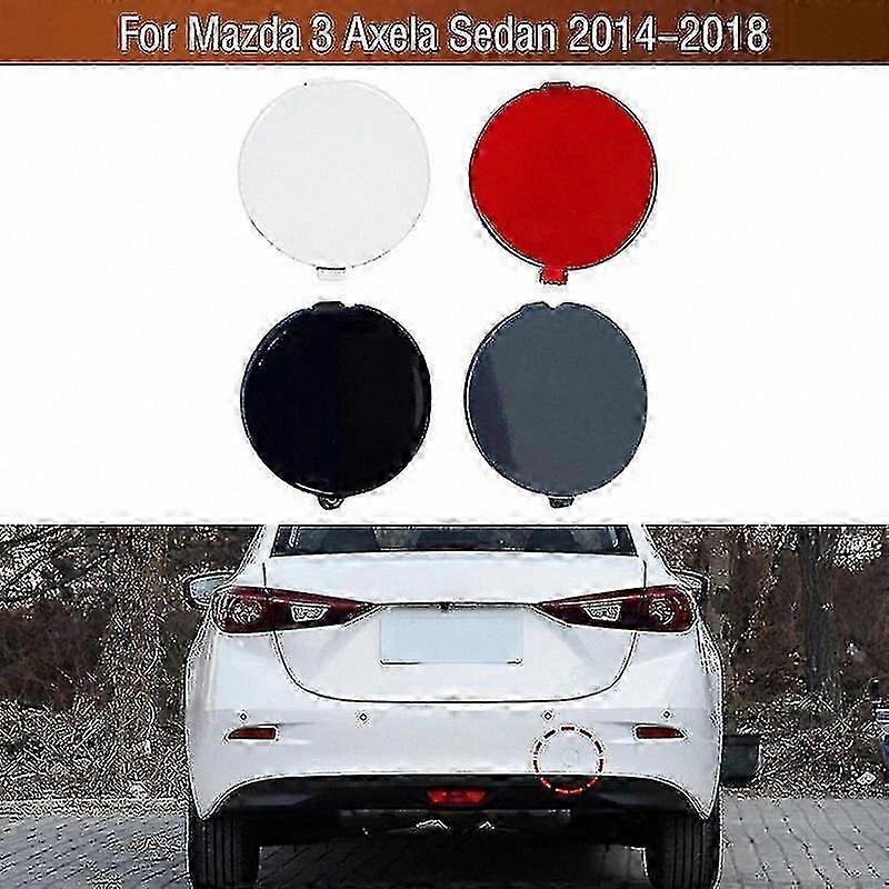 Rear Bumper Tow Hook Cover for Sedan 2014-2018, Towing Eye Cap for Trailer Hauling, Compatible with Multiple Models, Durable Design Bhn1-50-ek1-bb