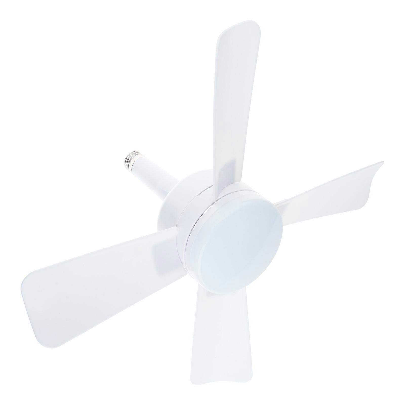 E27 Ceiling Fan with LED Light Ceiling Fan Lamp Remote Controlled Fan Ceiling Light Perfect for Bedroom and Kitchen Multicolor