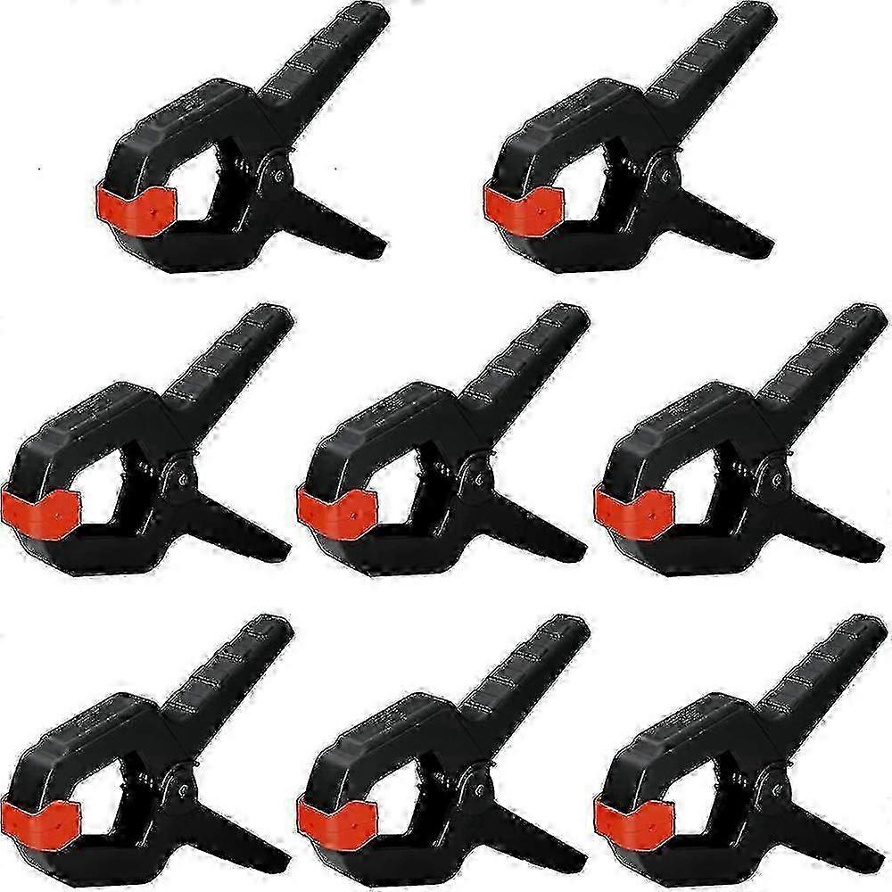 w 2024 Nirox Set Of 8 Spring Clamps - Clamps With A Large Span - High Clamping Force Of The Spring Clamps - Glue Clamps With Movable And