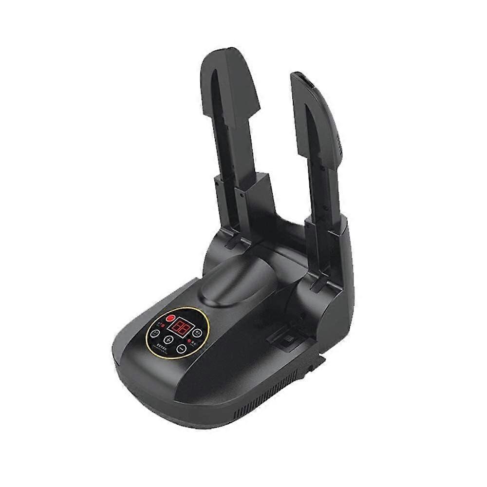 Shoe and Boot Dryer with Timer Retractable Foldable Glove Heater Portable Black