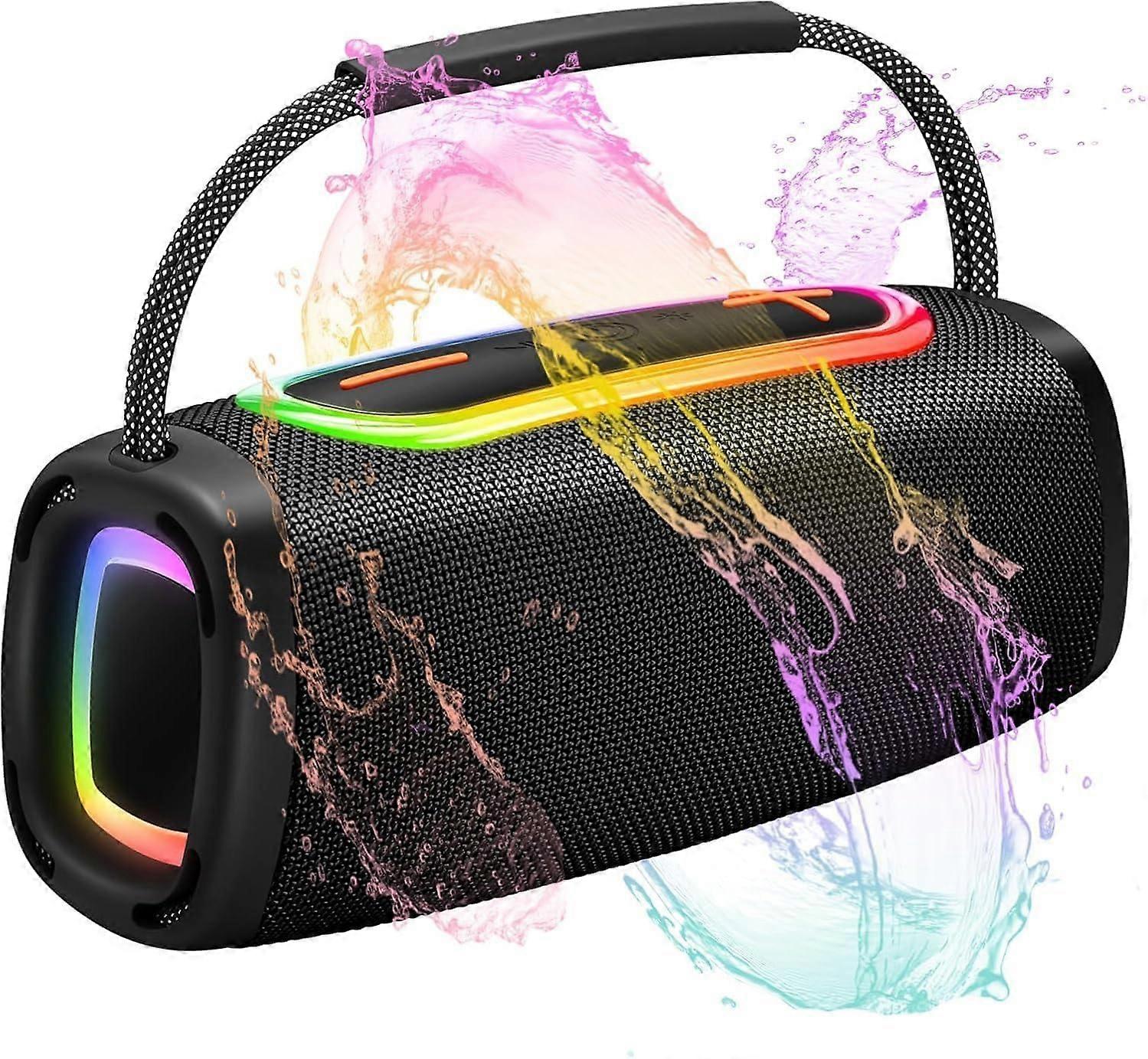 Bluetooth Speakers, Portable Wireless Speaker with 24W Loud Stereo Sound, BT5.3, IP6 Waterproof