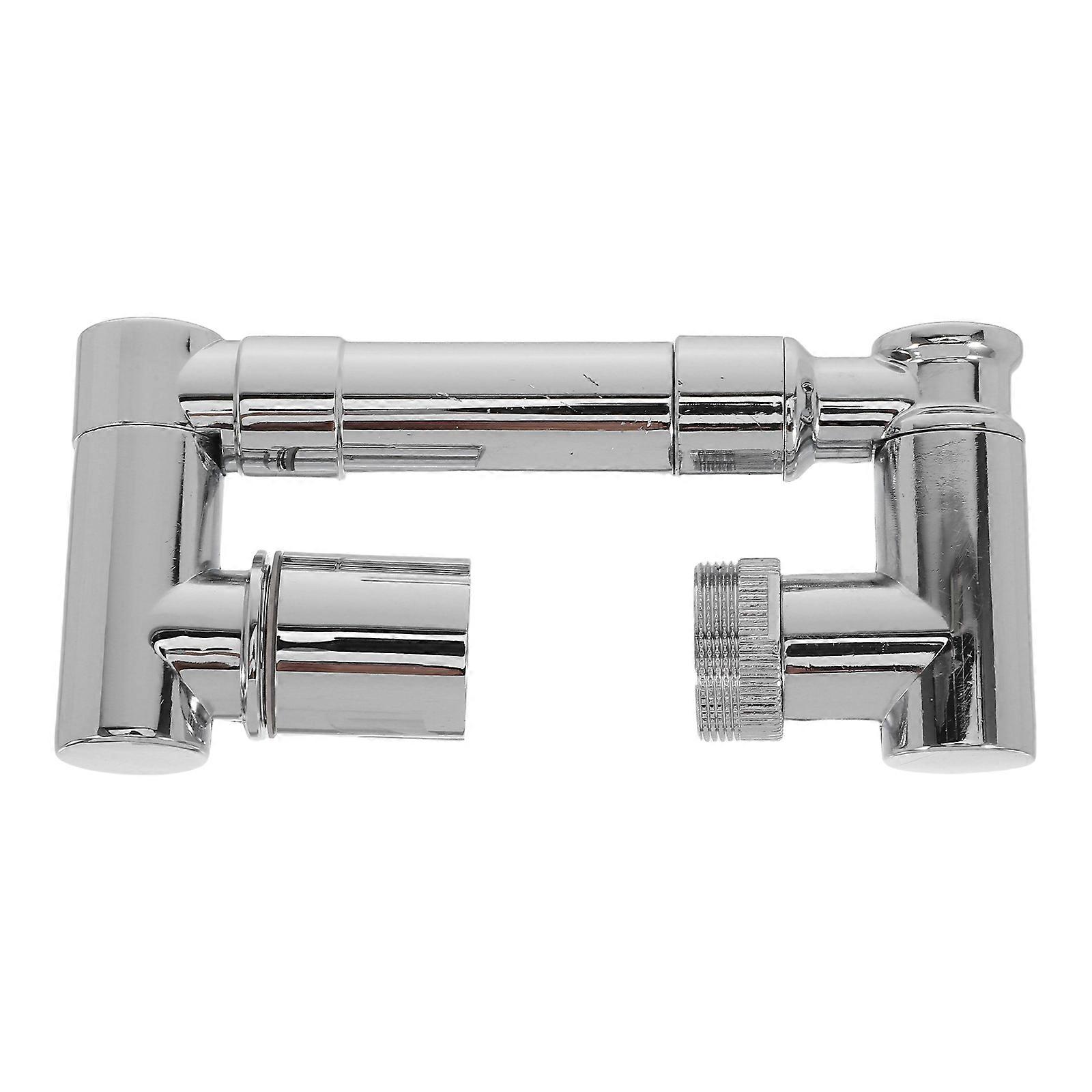 Rotatable Faucet Attachment For Kitchen Sink Precision Engineering Enhanced Stability And Versatile Design Silver 1 Set