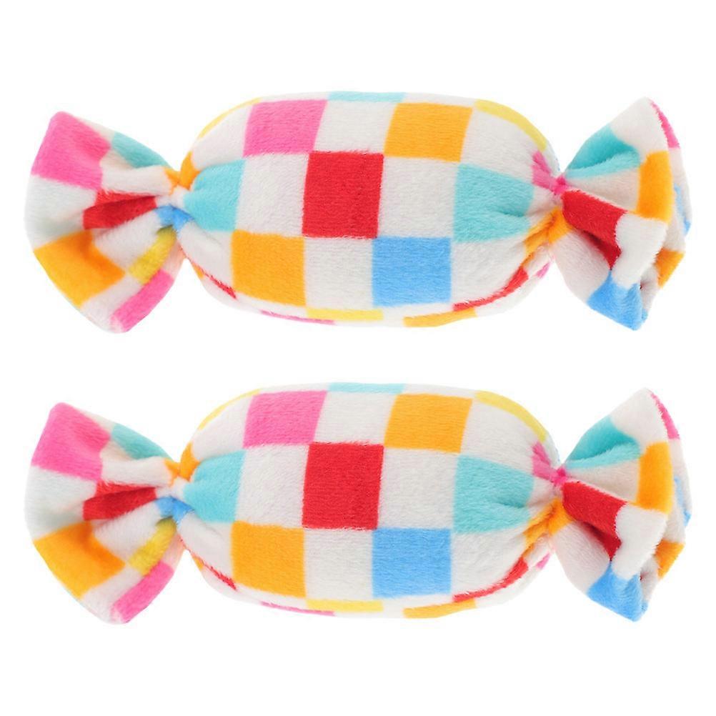 Dog Chew Toy Plush Fun Interactive Toy for Puppies 2Pcs Pack