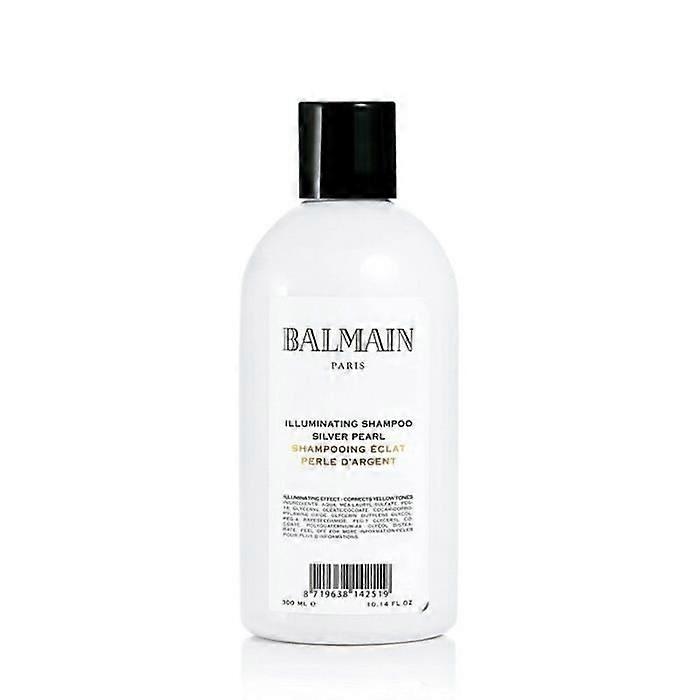 Shampoing illuminateur Balmain Silver Pearl correcteur de couleur pour cheveux blonds et gris 300 ml
