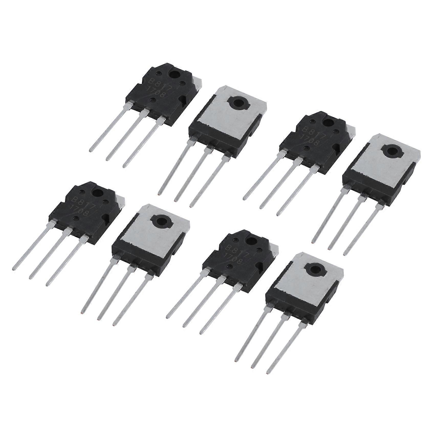 8 Silicon Transistor - D 1047 + B 817, 200 V, 12 A