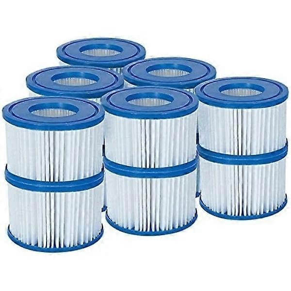 Lay-Z-Spa filter cartridge (VI), compatible with all Lay-Z-Spa hot tub models 6pcs