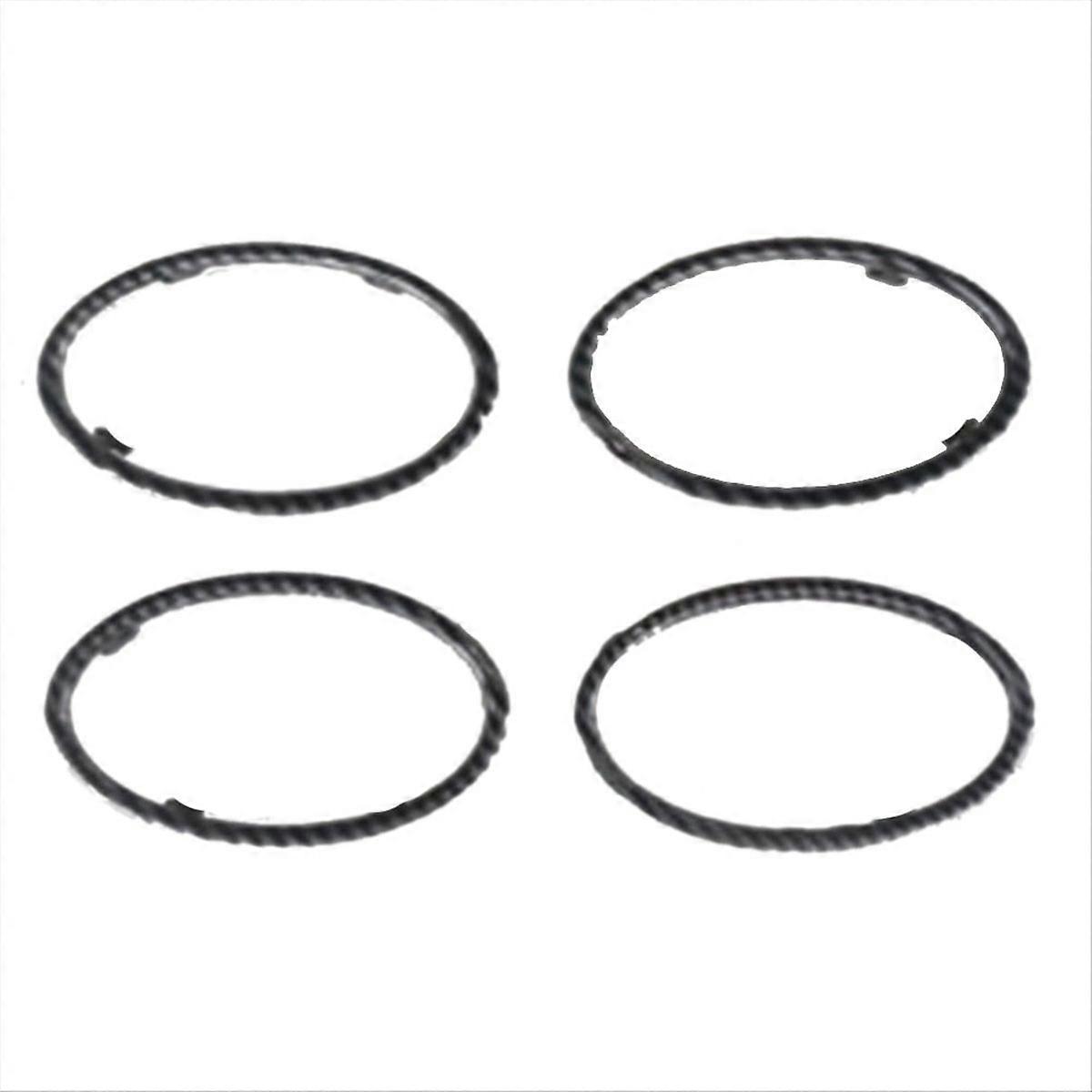 4Pcs Car Dashboard Air Conditioner Air Vent Frame for Focus,A