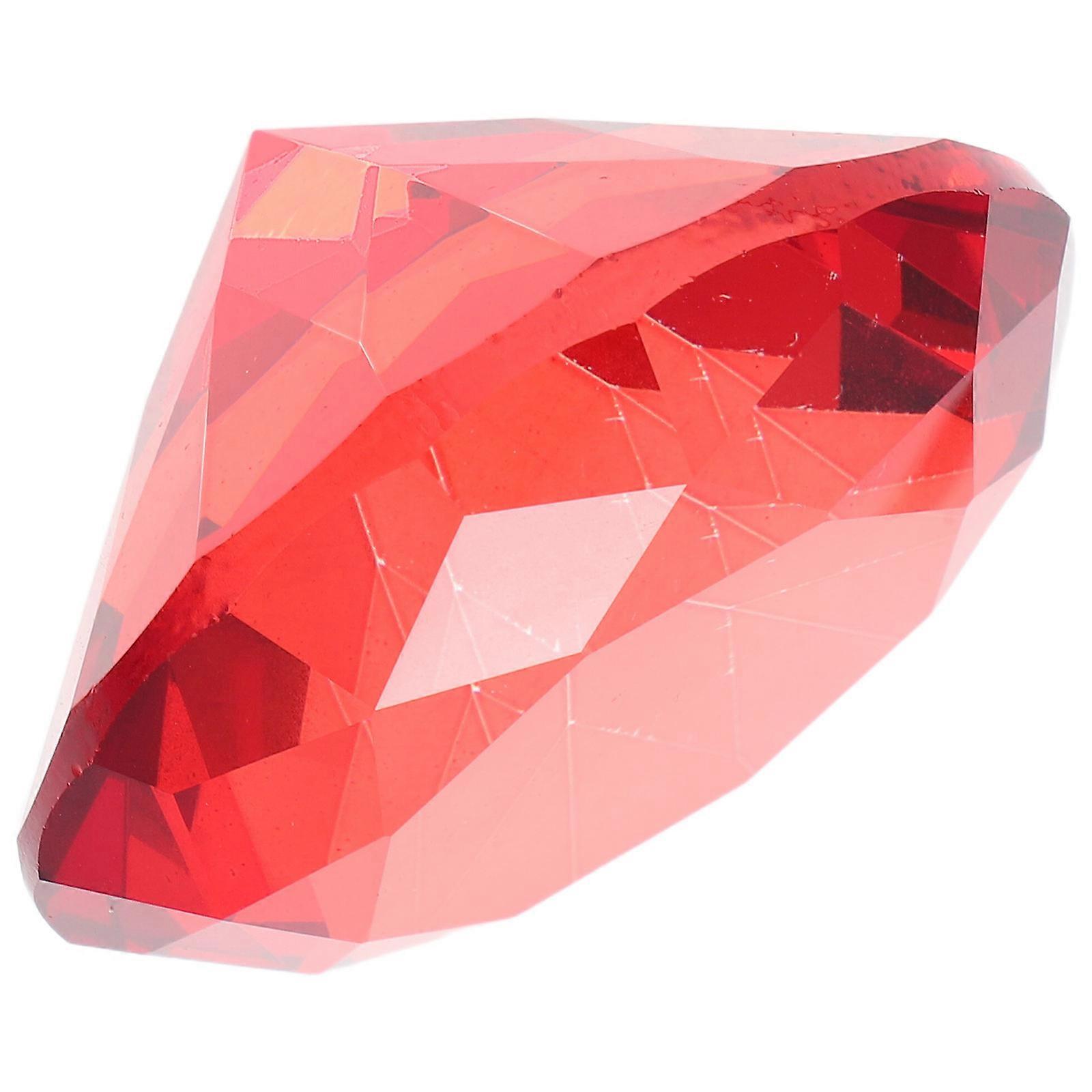 Rock Crystal Artificial Diamonds for Wedding Decoration White 60mm