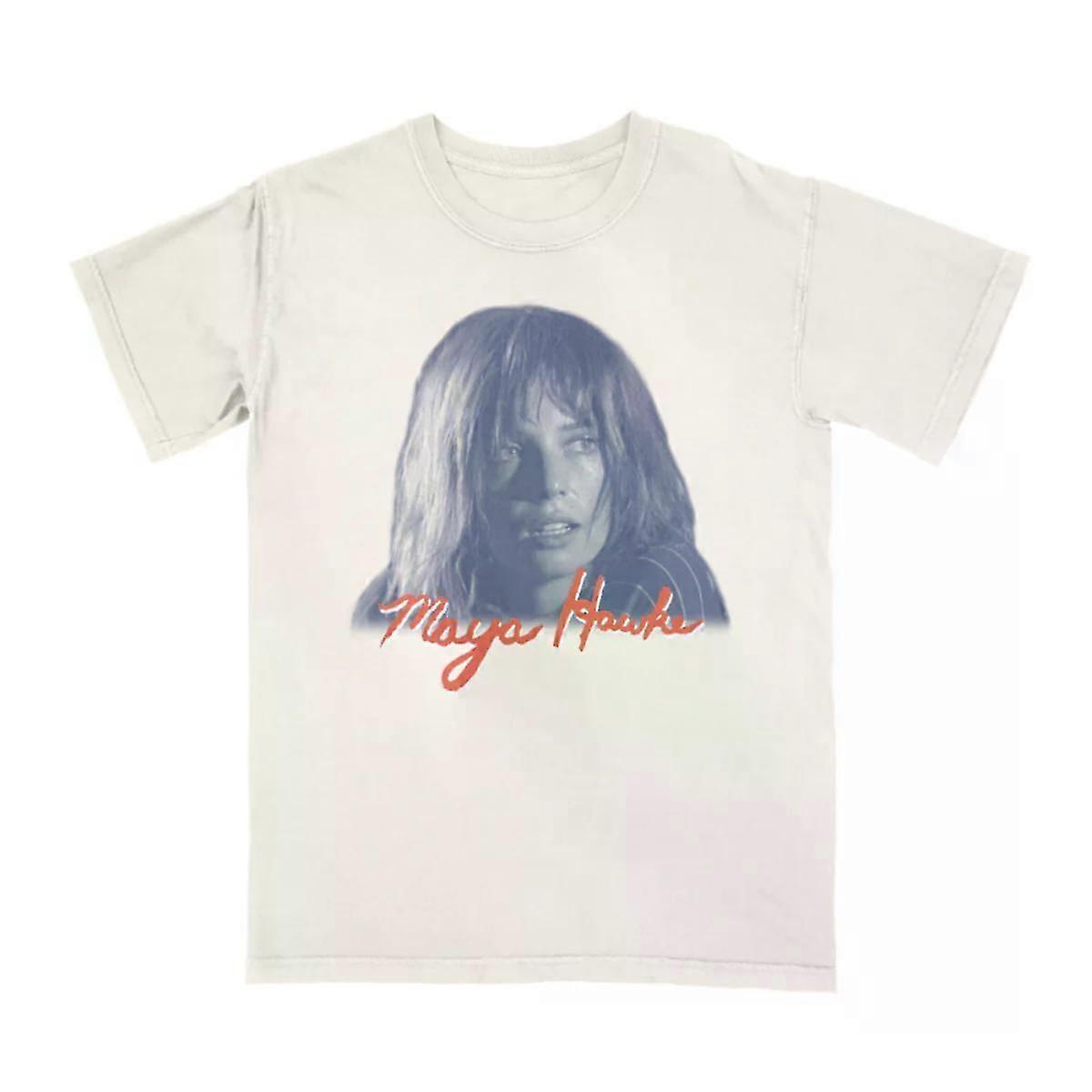 Maya Hawke Face White Mist póló