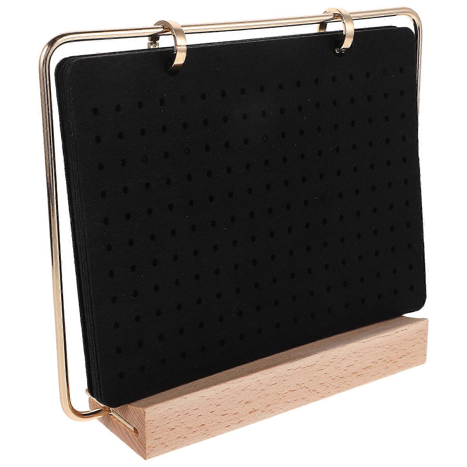 Broschhållare i filt för presentation, 6 sidor