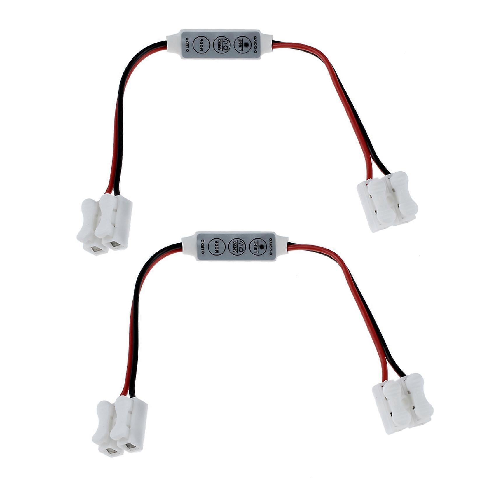 2X LED Strobe Controller Flashing Patterns and Speed Adjustment