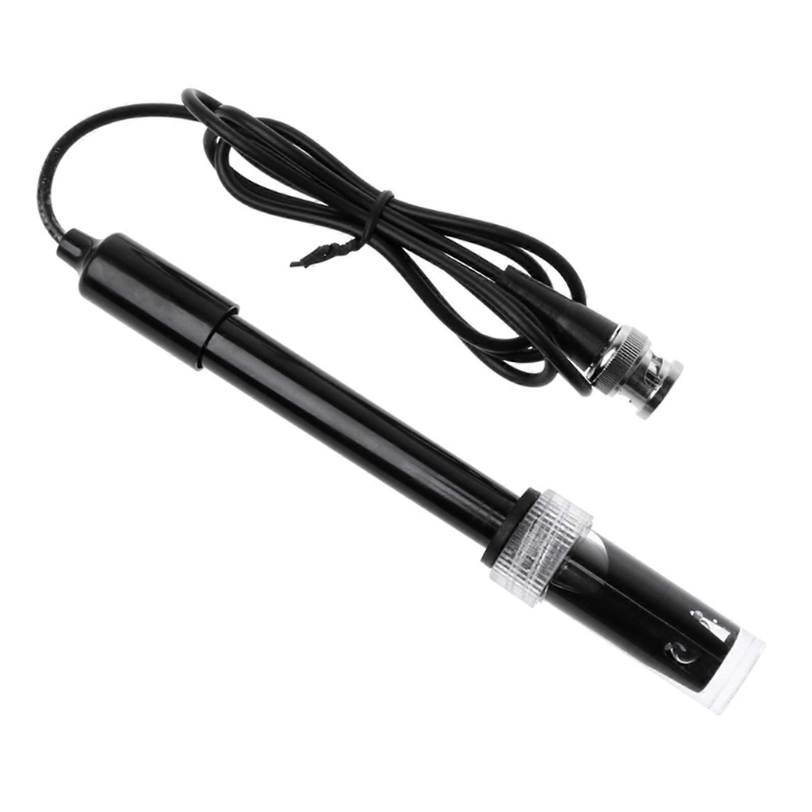 0-14PH TesterMonitor PH Electrode Probe for Aquarium Hydroponics High Sensitivity Precision PH Sensor Probe 90cm Cable Multicolor