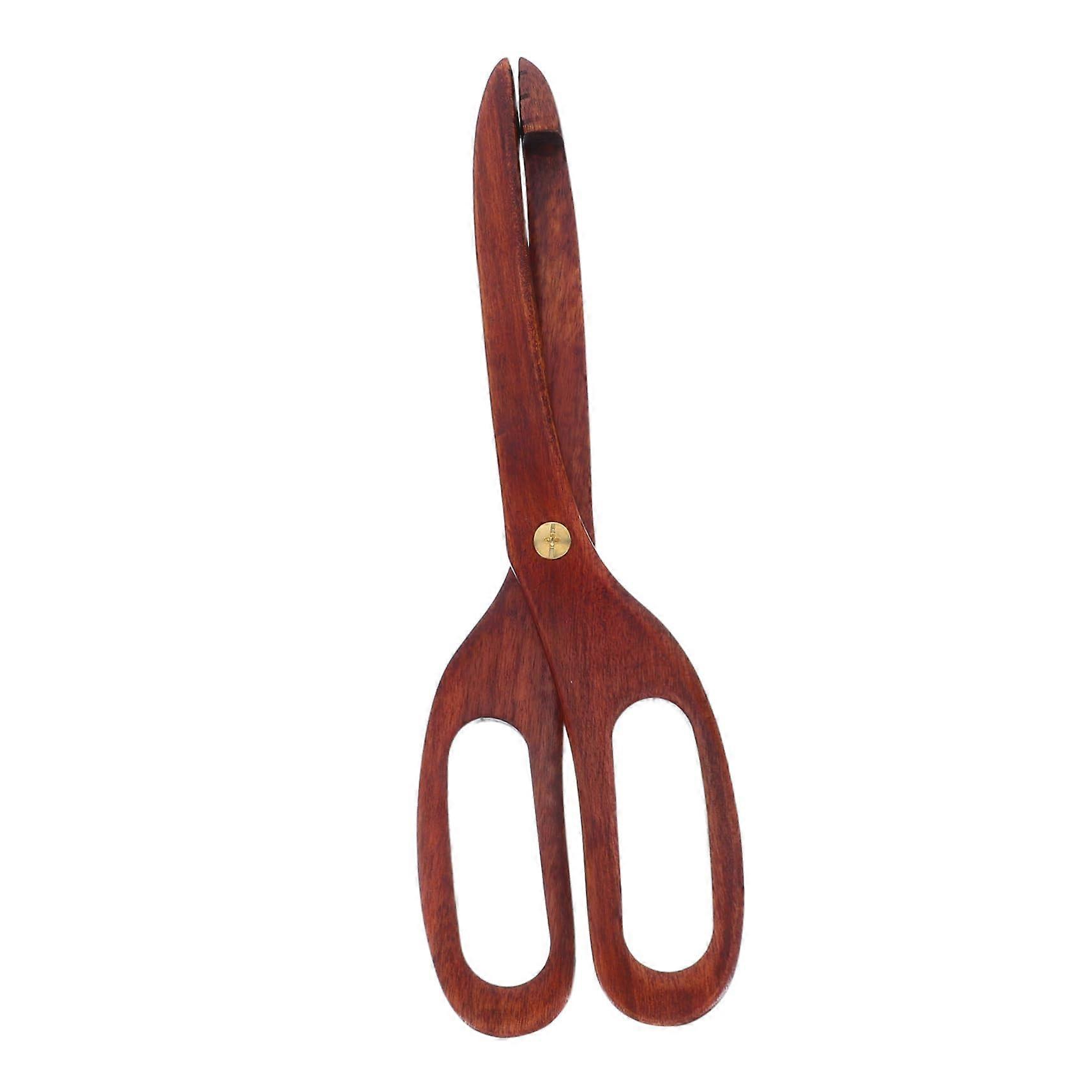 Wooden Serving Tongs for Cooking, Salad, Buffet, Bread and Pastry with Ergonomic Comfortable Grip