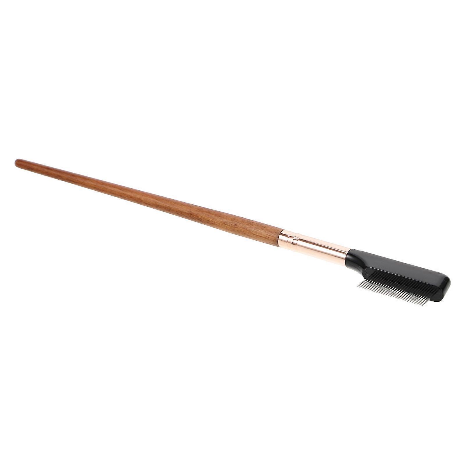 Eyelash Comb Separator for Eyelash Grooming Coffee Metal