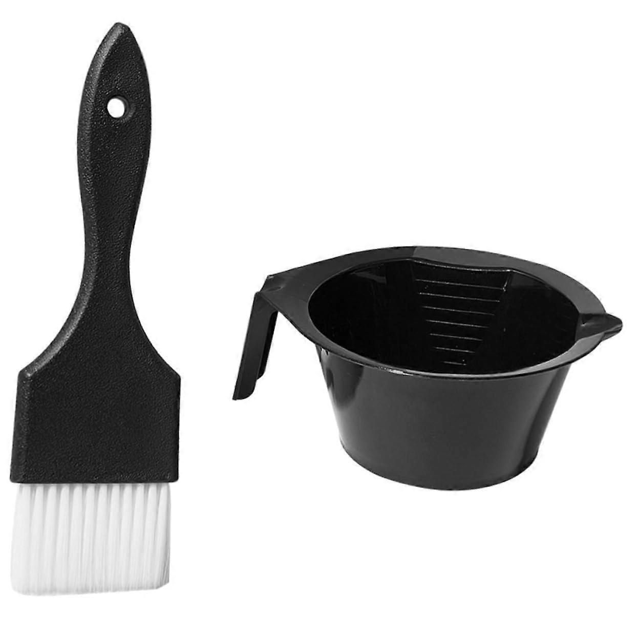 Professional Hair Dye Bowl and Brush Set for Easy Dye Application and Mess Mixing at Salon or Home
