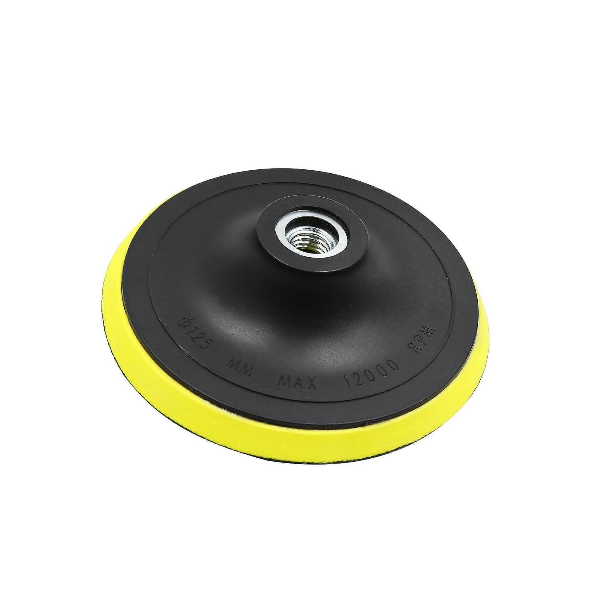 Car Polishing Pad 5 Inch M14 Backing Plate Hook and Loop for Automotive Buffing