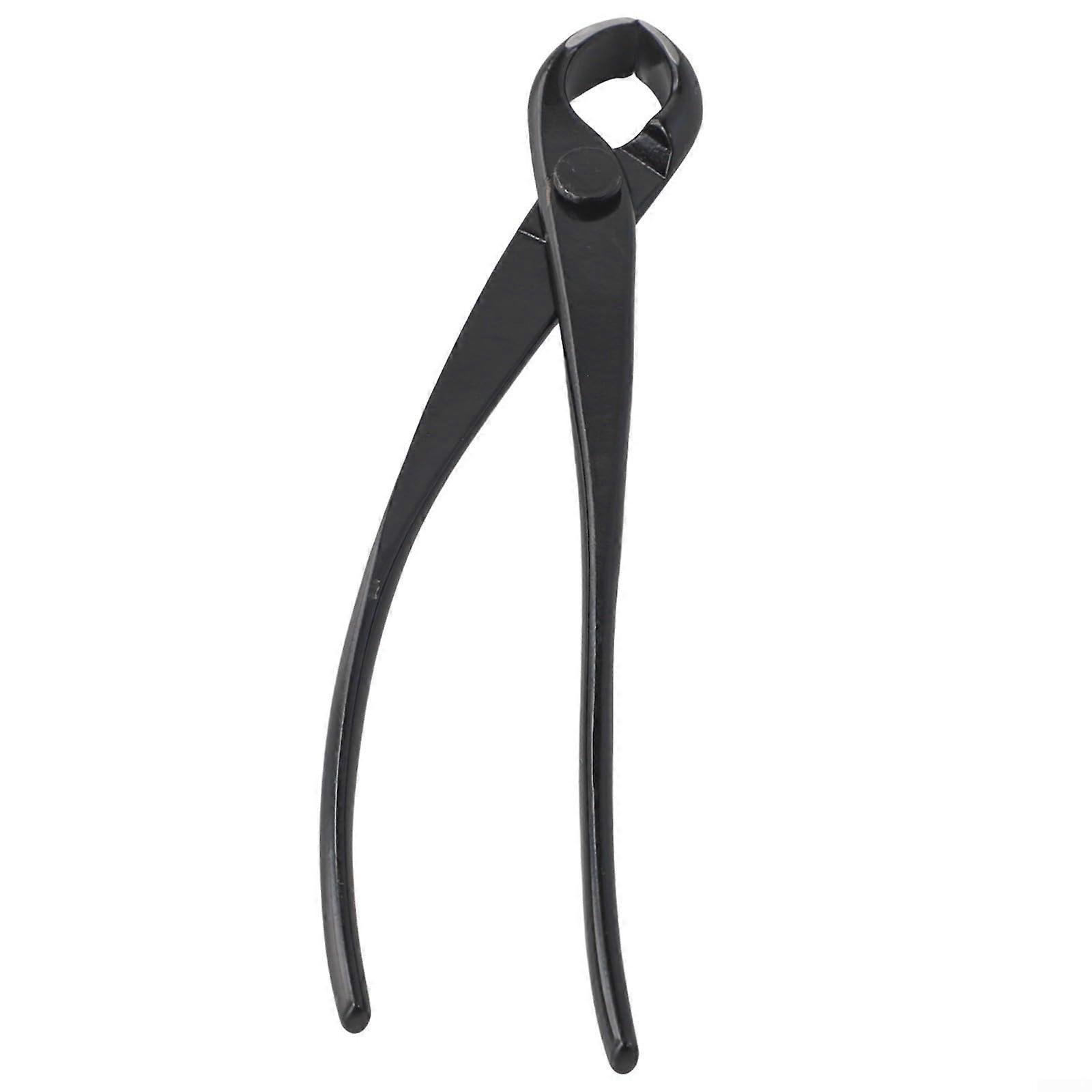 Bonsai Shears 8 Inch Ergonomic Grip with Spherical Cutting Edge for Precision Garden Pruning