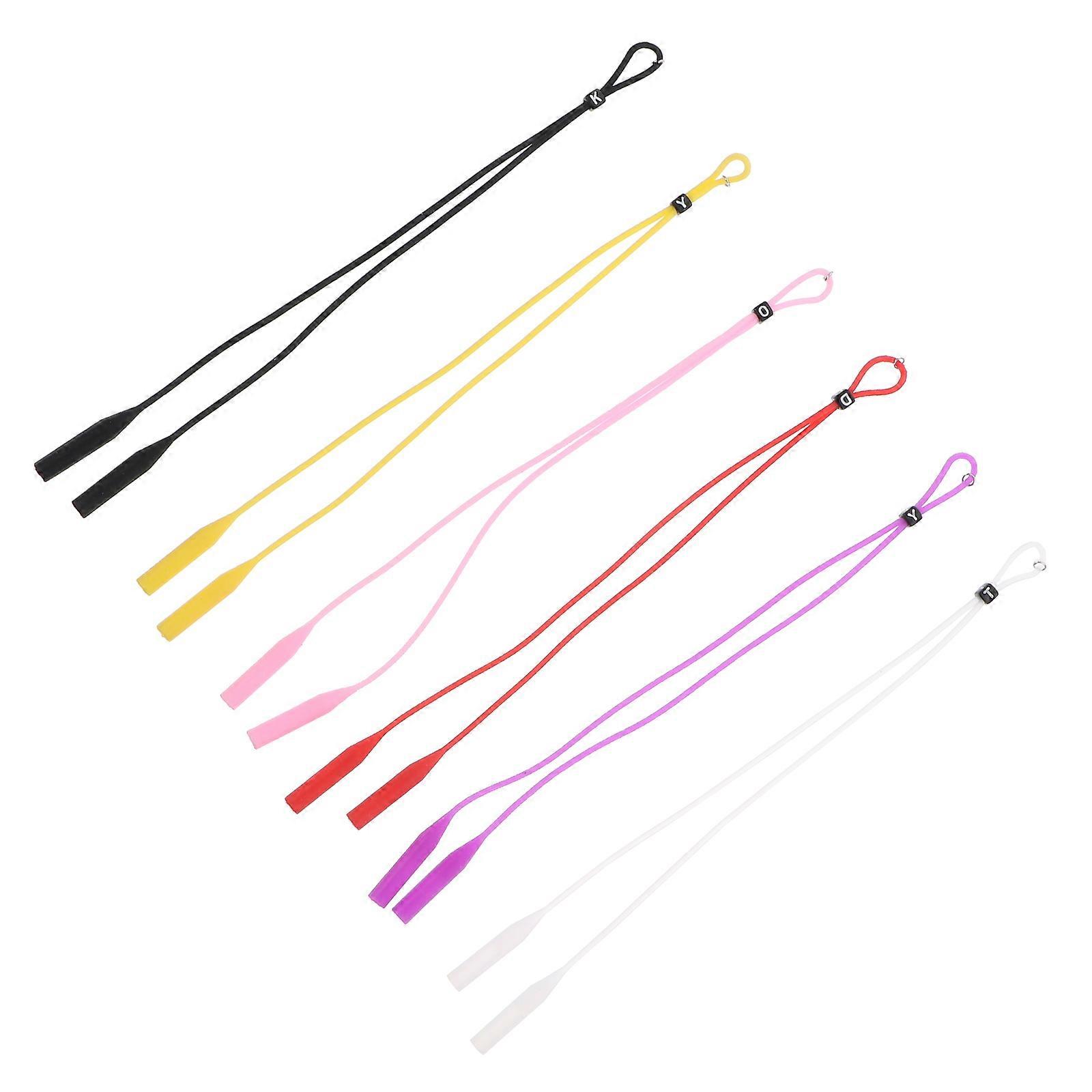 Silicone Eyeglasses Strap Suitable For Kids And Gifting With Functionality And 6Pcs Quantity