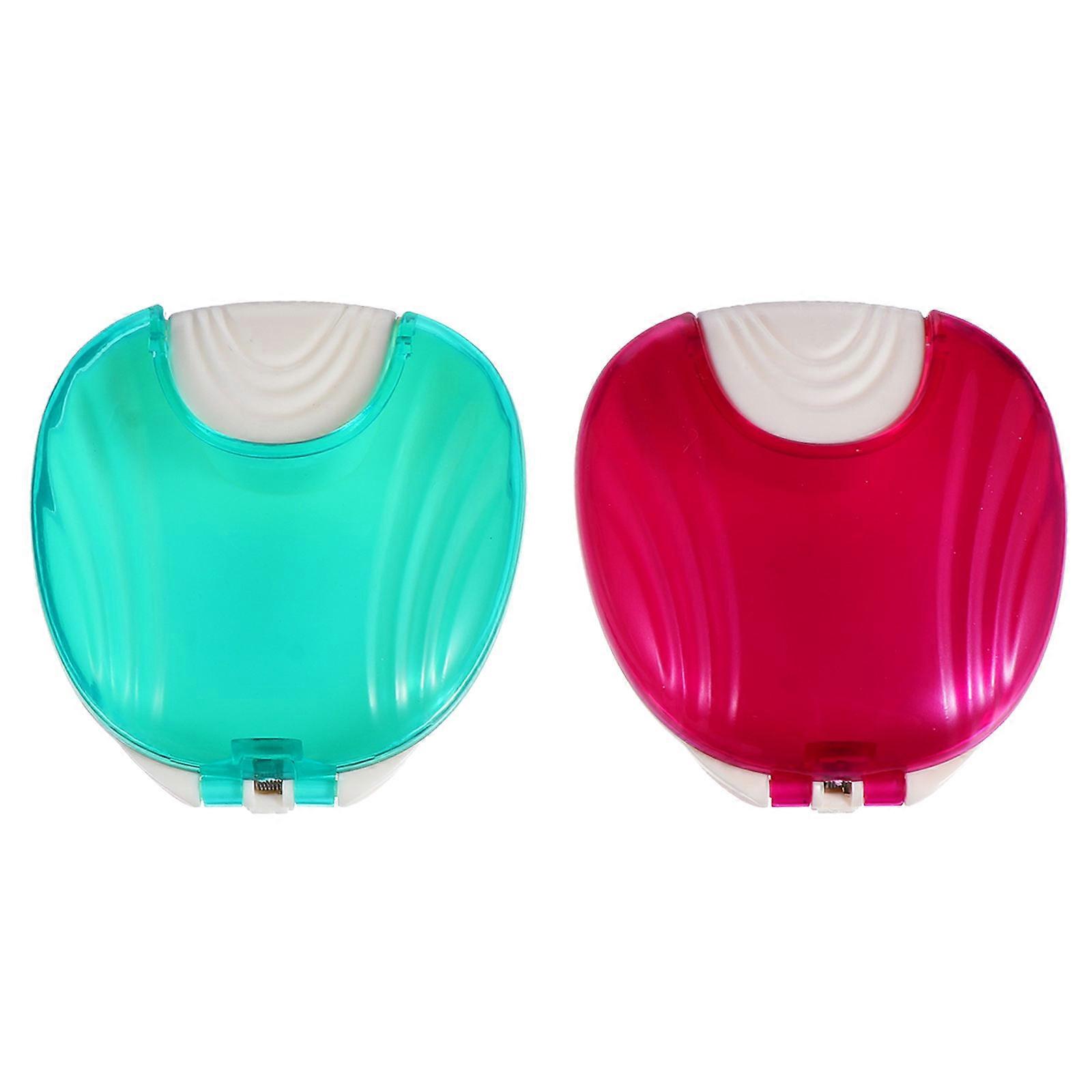 Mouth Guard Container Retainer Box Case for Storage 2Pcs Pack