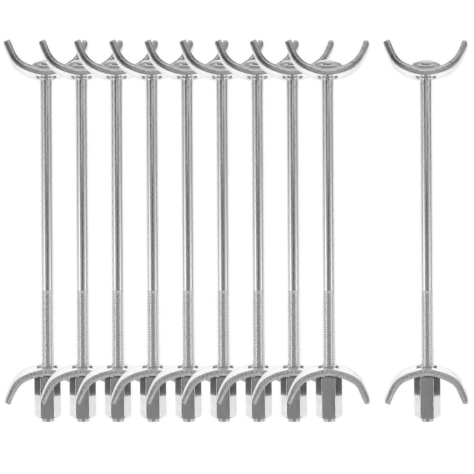 Benchtop Joint Connector Countertop Thread Bolt for Home Use 10Pcs