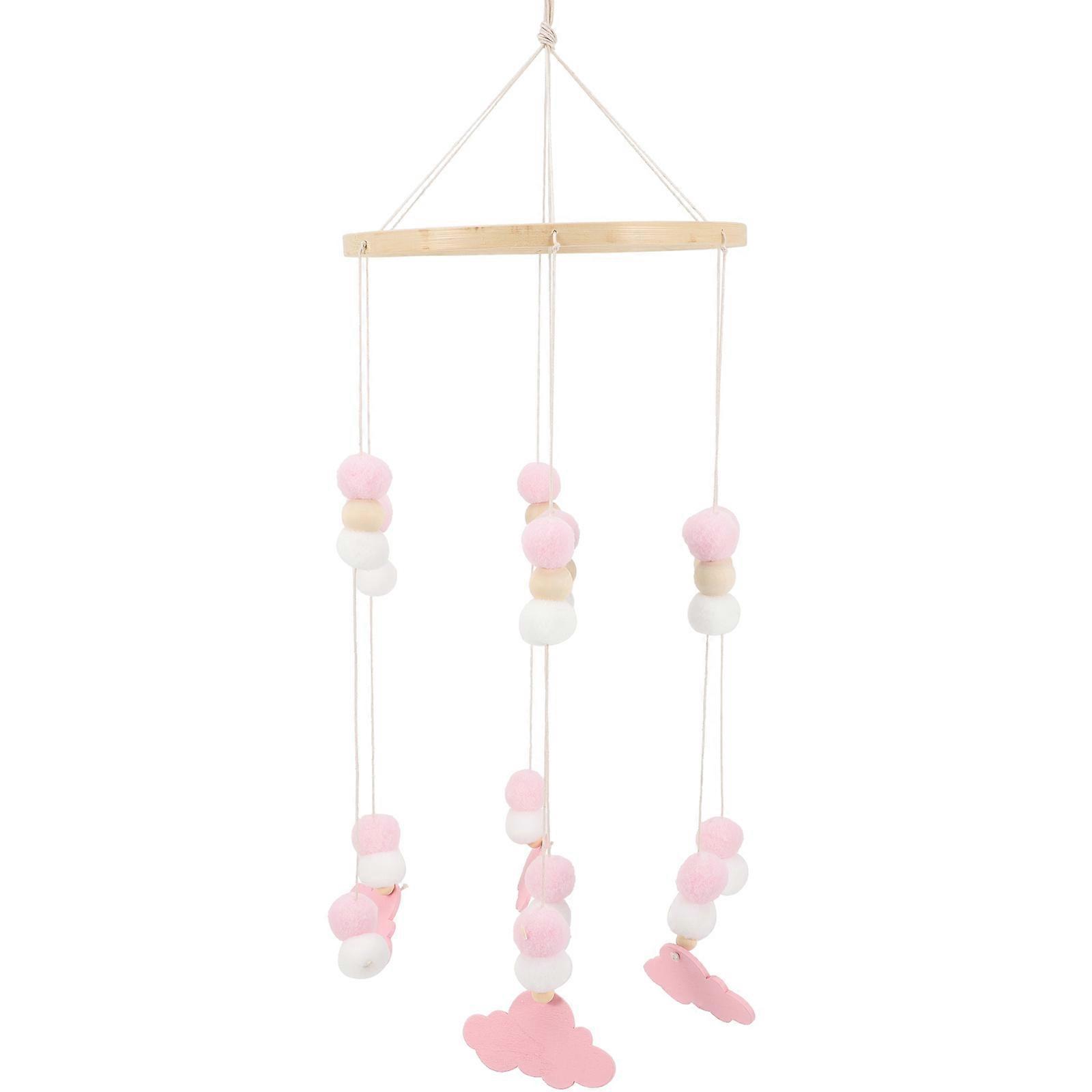 Assorted Color Mobile Wind Chime Pendant for Decoration 5Pcs Set