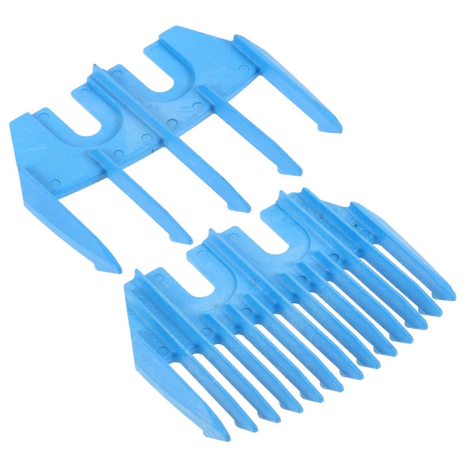 2pcs Sheep Shearing Clipper Guide Set for Goats and Lambs with Protective Grooming Attachment