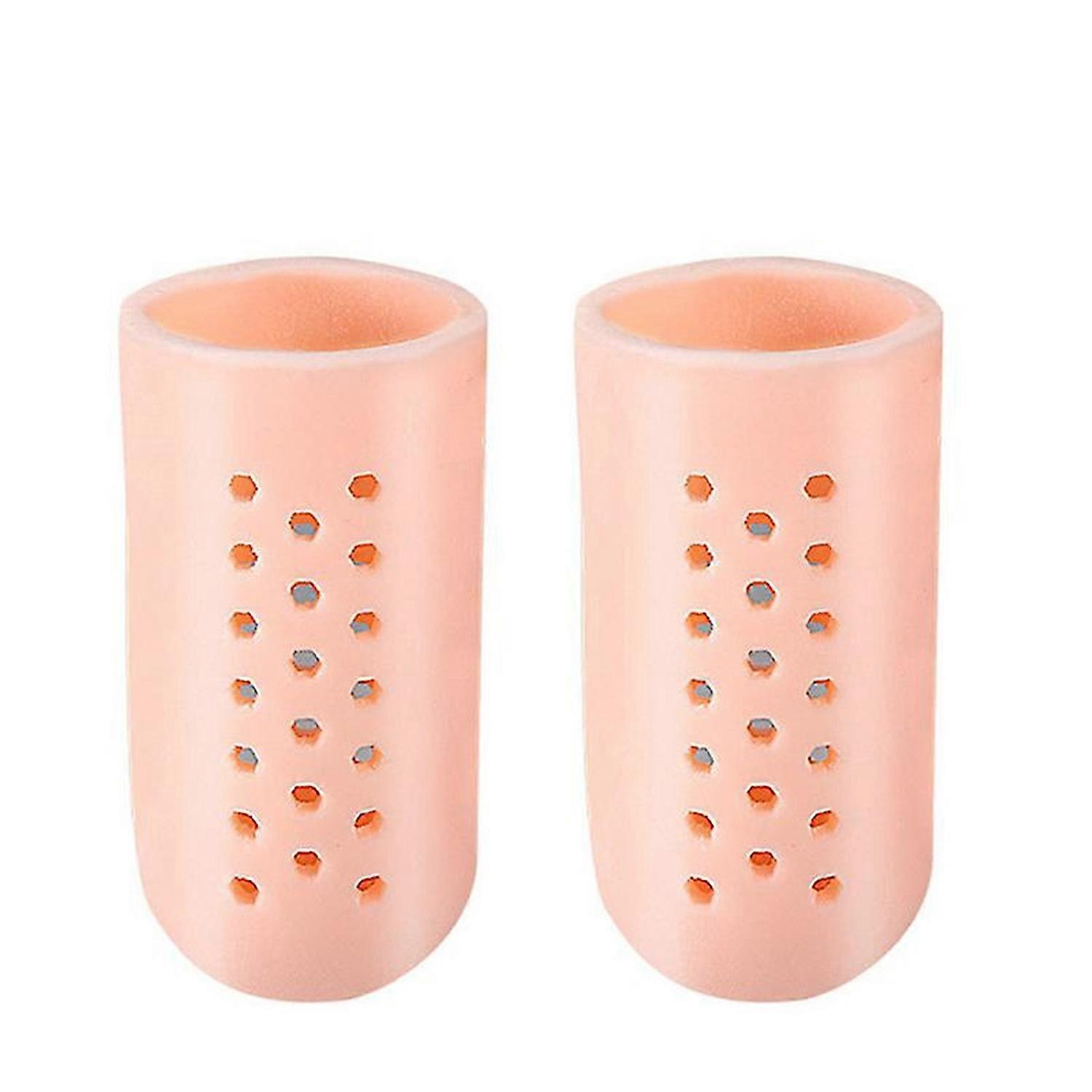 Thumb Toe Protector Sleeve Separator Feet Care Breathable Comfortable Correction Tools