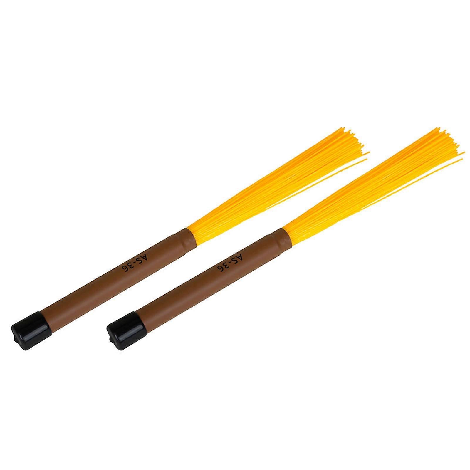 Drumstick Brushes Nylon Multi Rod Drumsticks for Acoustic Drums Low Volume Durable Nylon