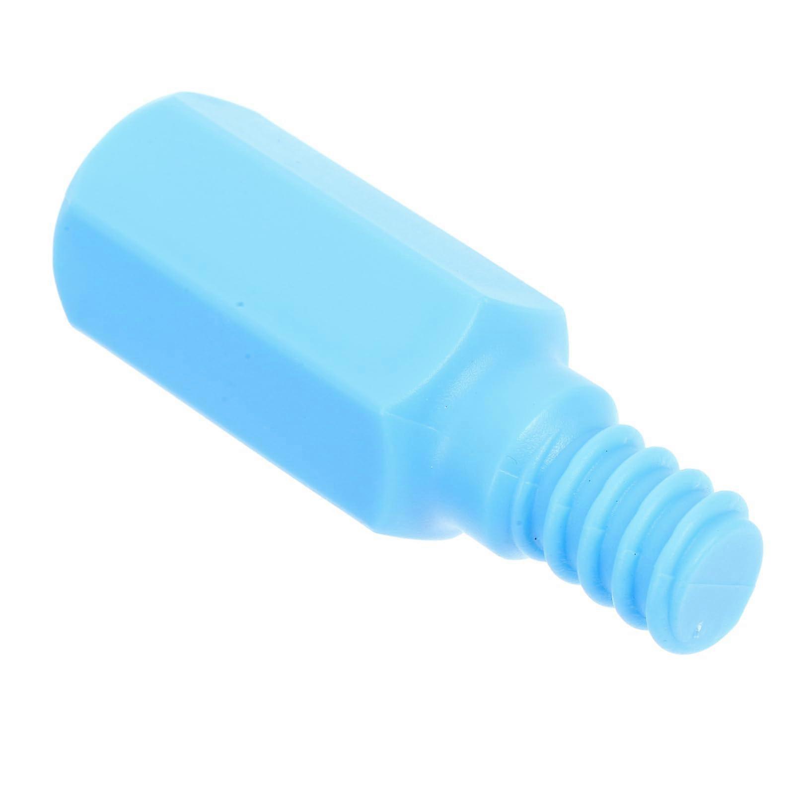 Mop Handle Adapter with Secure Threaded Connection for American Thread Replacement and Broom Conversion