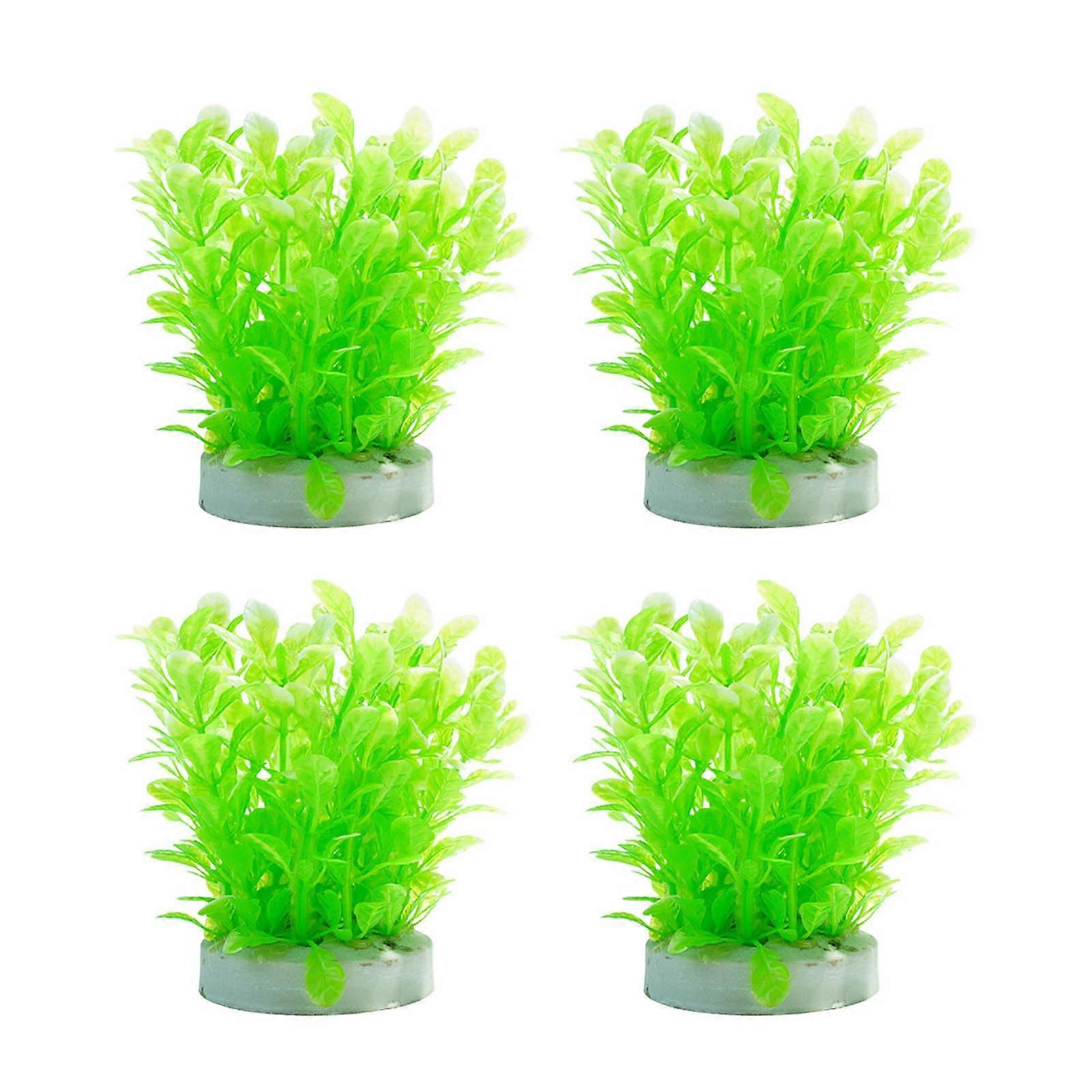 Aquarium Plants Artificial Grass Fish Tank Decorations Realistic Simulation Landscape Accent