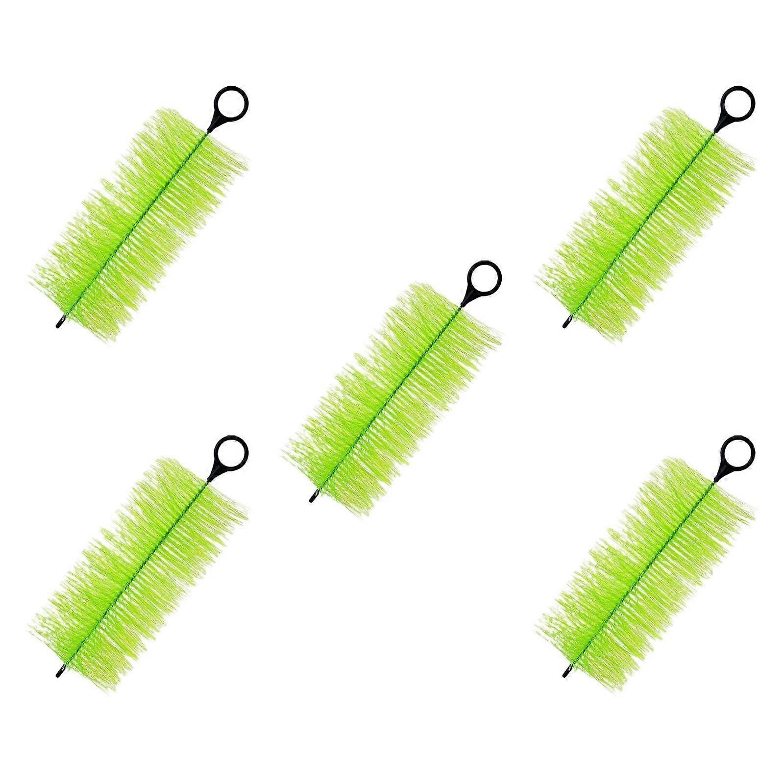 5pcs Pond Filter Brushes Koi Pond Filter Set Density Nylon Large Particle Capture 50cm
