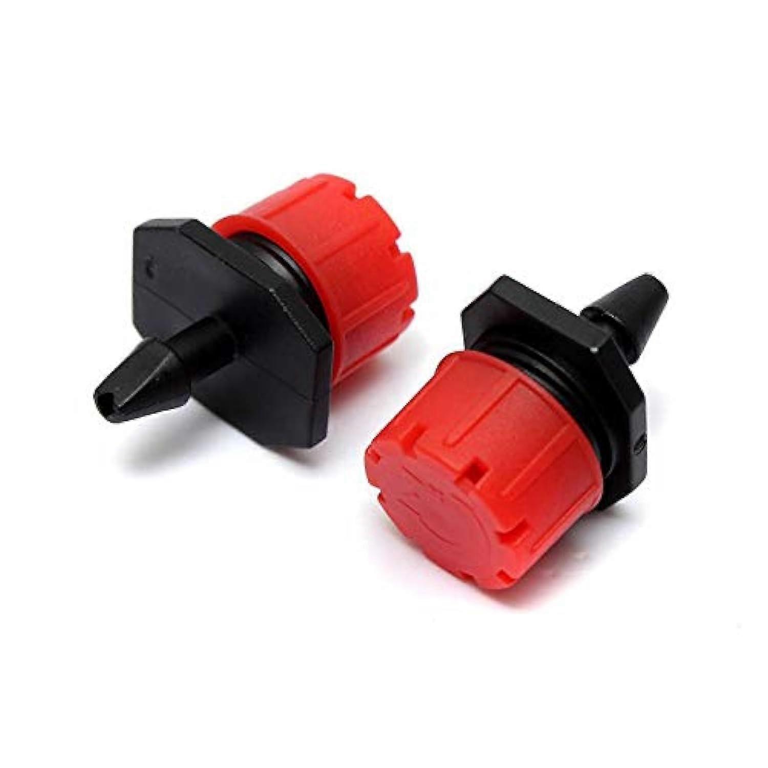 100 Pack Drip Irrigation Emitters with Uniform 8Hole Output for Precise Low Flow Garden Misting