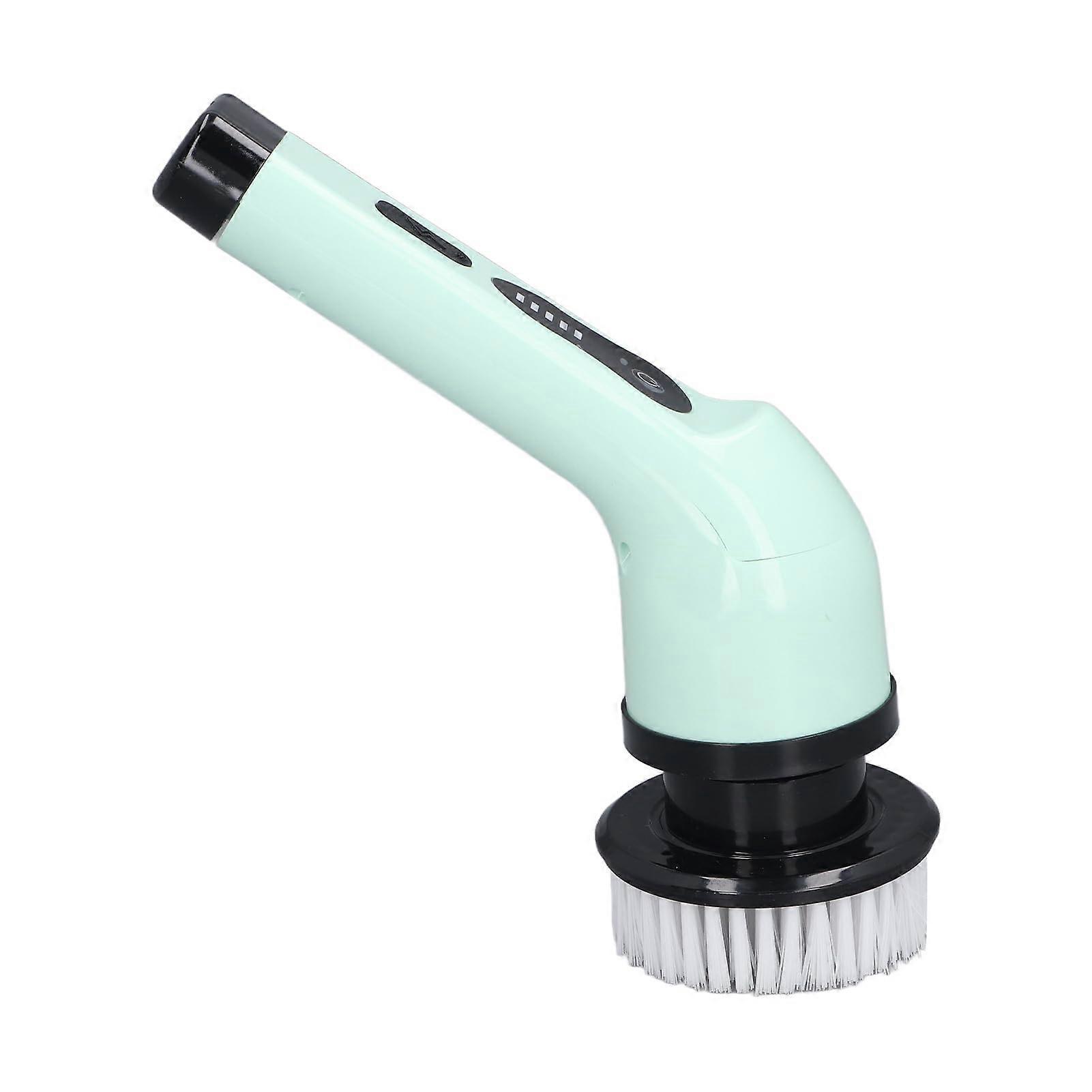 Cordless Spin Scrubber with 9 Replaceable Brush Heads for Kitchen Bathroom Car Cleaning