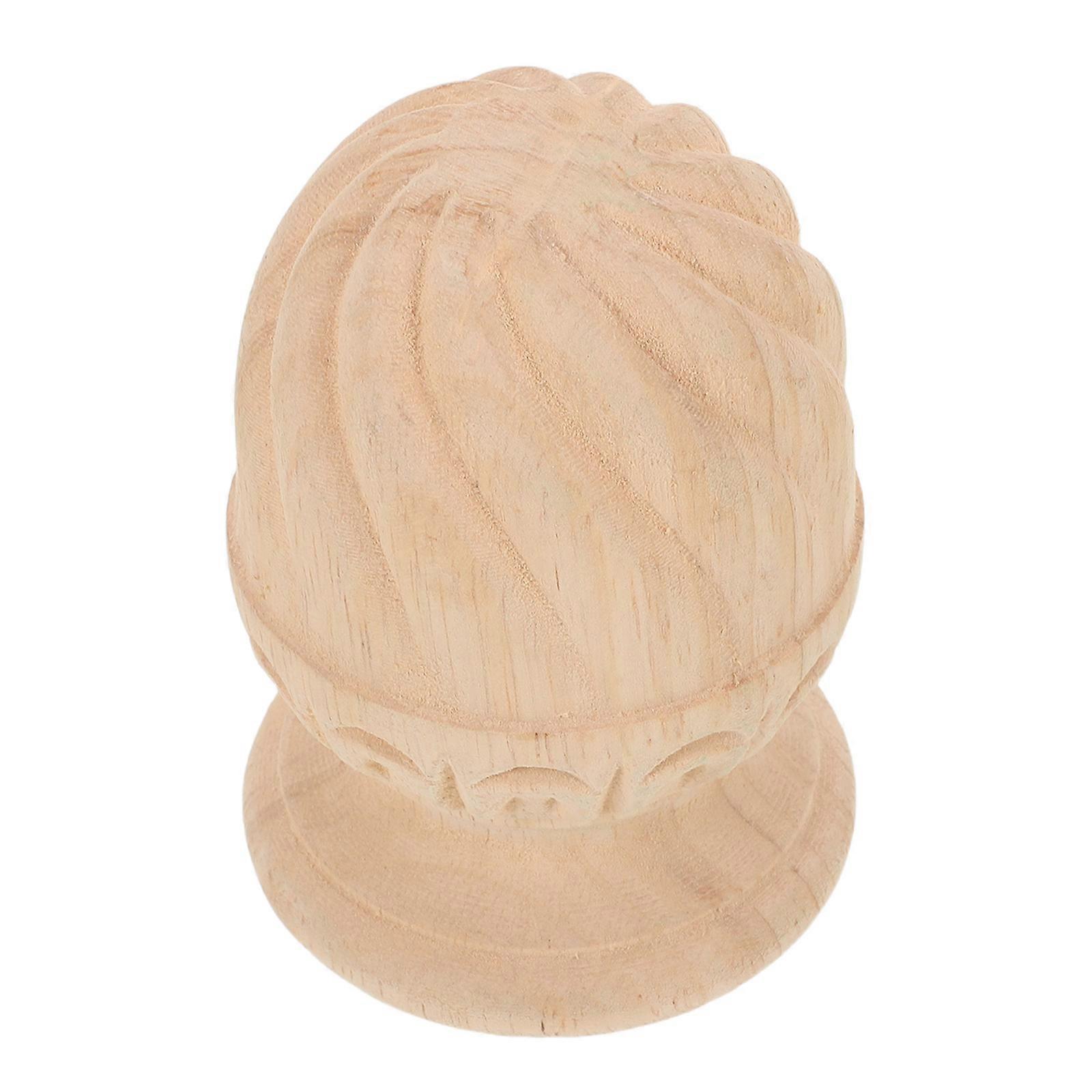 Solid Wood Decorative Finials for Staircase Newel Post