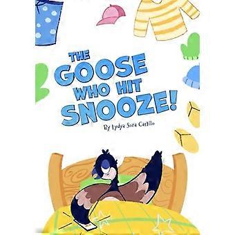 Gans, die auf Snooze drückt