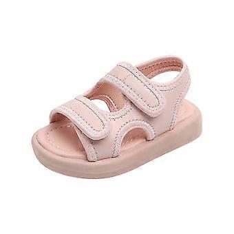 Zanvin kindersandalen, strandschoenen voor peuters en baby's, zachte zool, Romeinse stijl, roze, 4-5 jaar – geschikt voor kindervoetjes