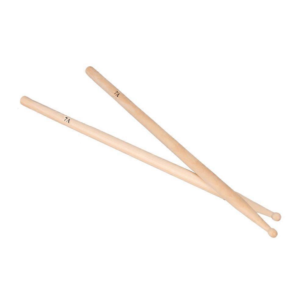 7A Maple Drumsticks Pair Lightweight Responsive Feel with Enhanced Stick Control for Jazz