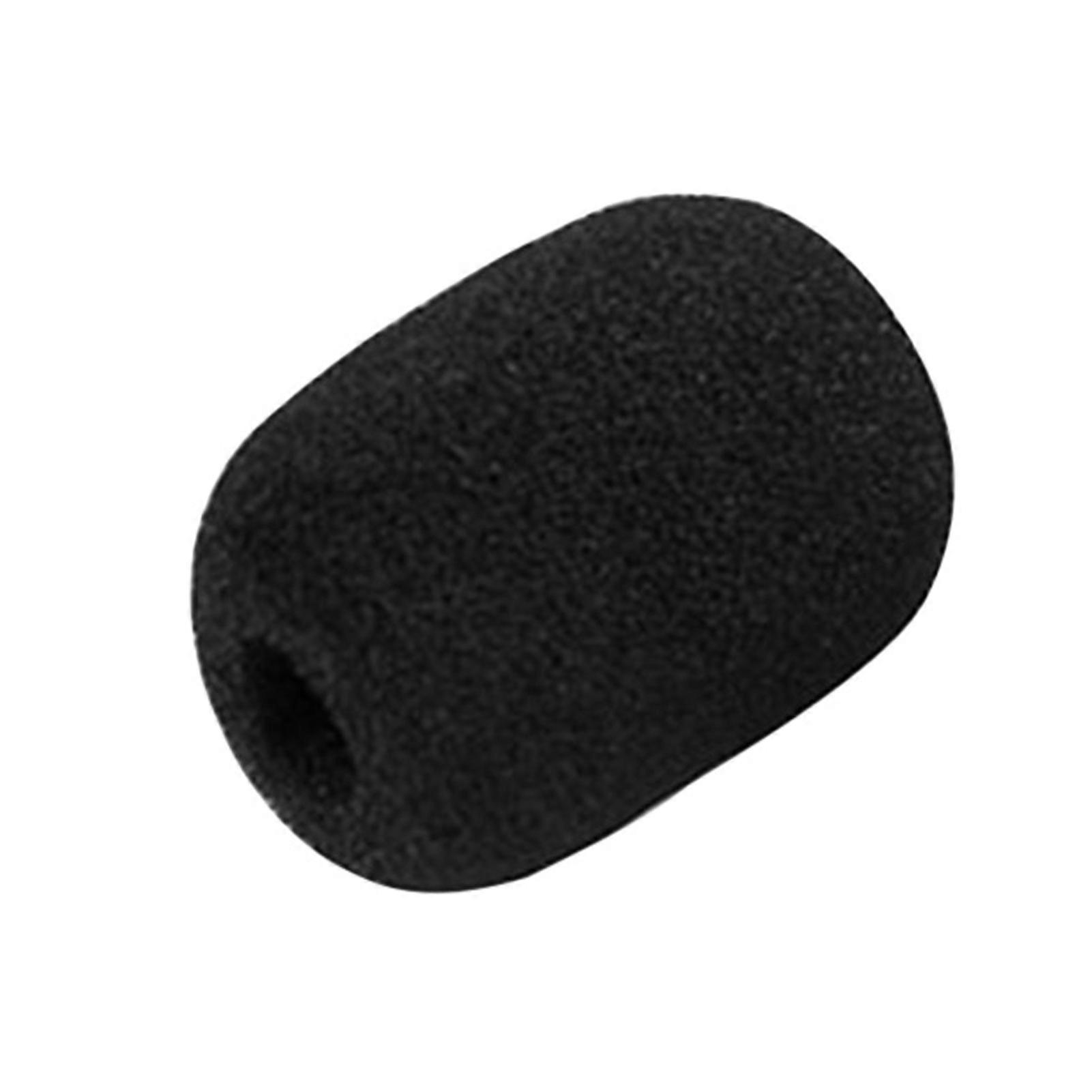 High Density Mic Sponge Cover - Windscreen for Headset/Lapel Mic - Soft & Washable Replacement