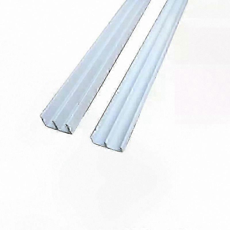 Glatt skyvedørssystem for glasspaneler