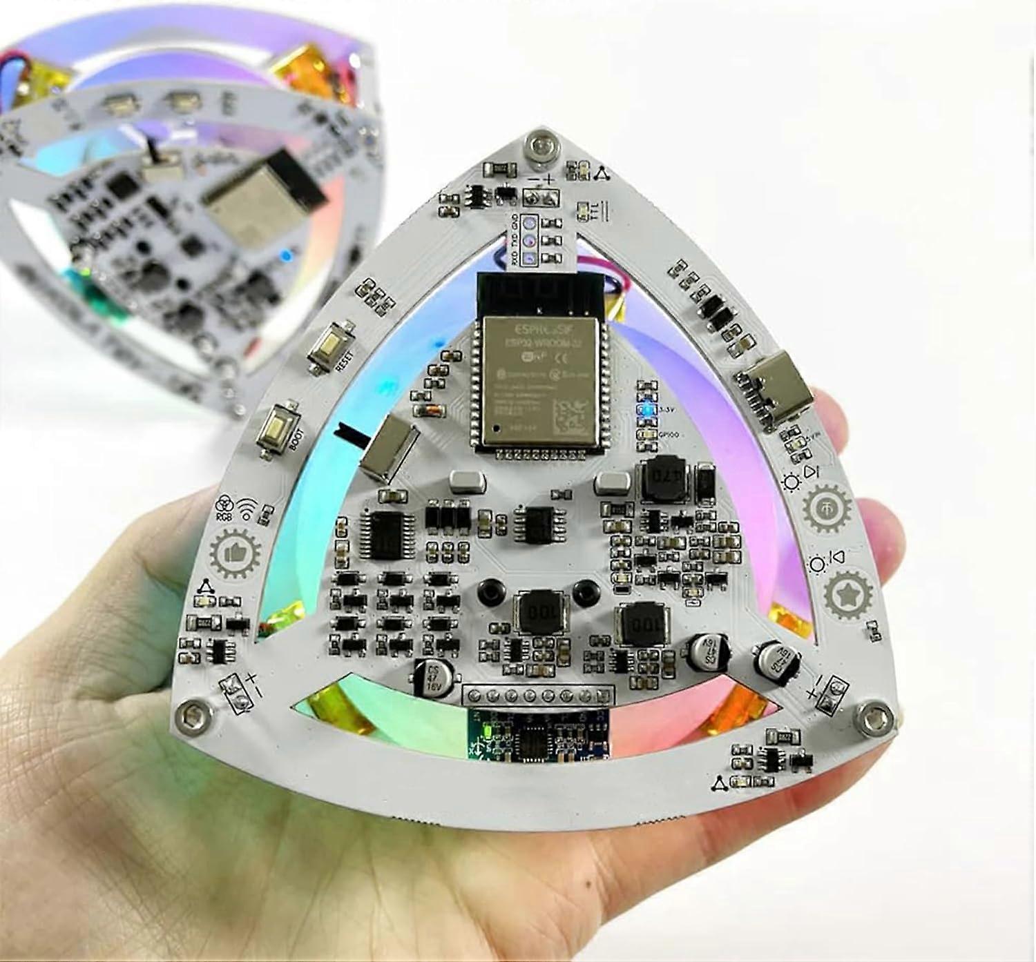 STEM Physics Educational Toy DIY Self Balancing Gyroscope Cube for Interactive Science Learning