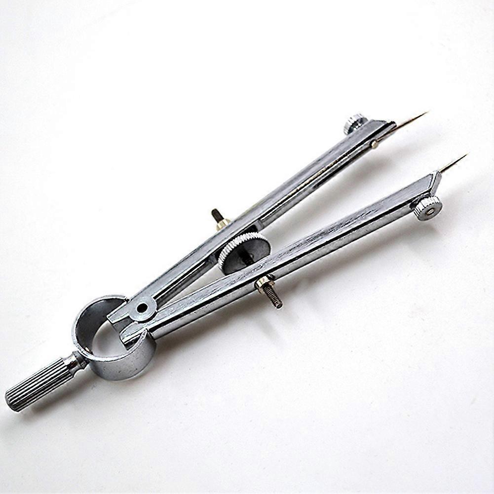 Drafting Compass with Lock Math Compass Drawing Metal Geometry Scribe Gauge Bow Divider Engineering Drawing Tool
